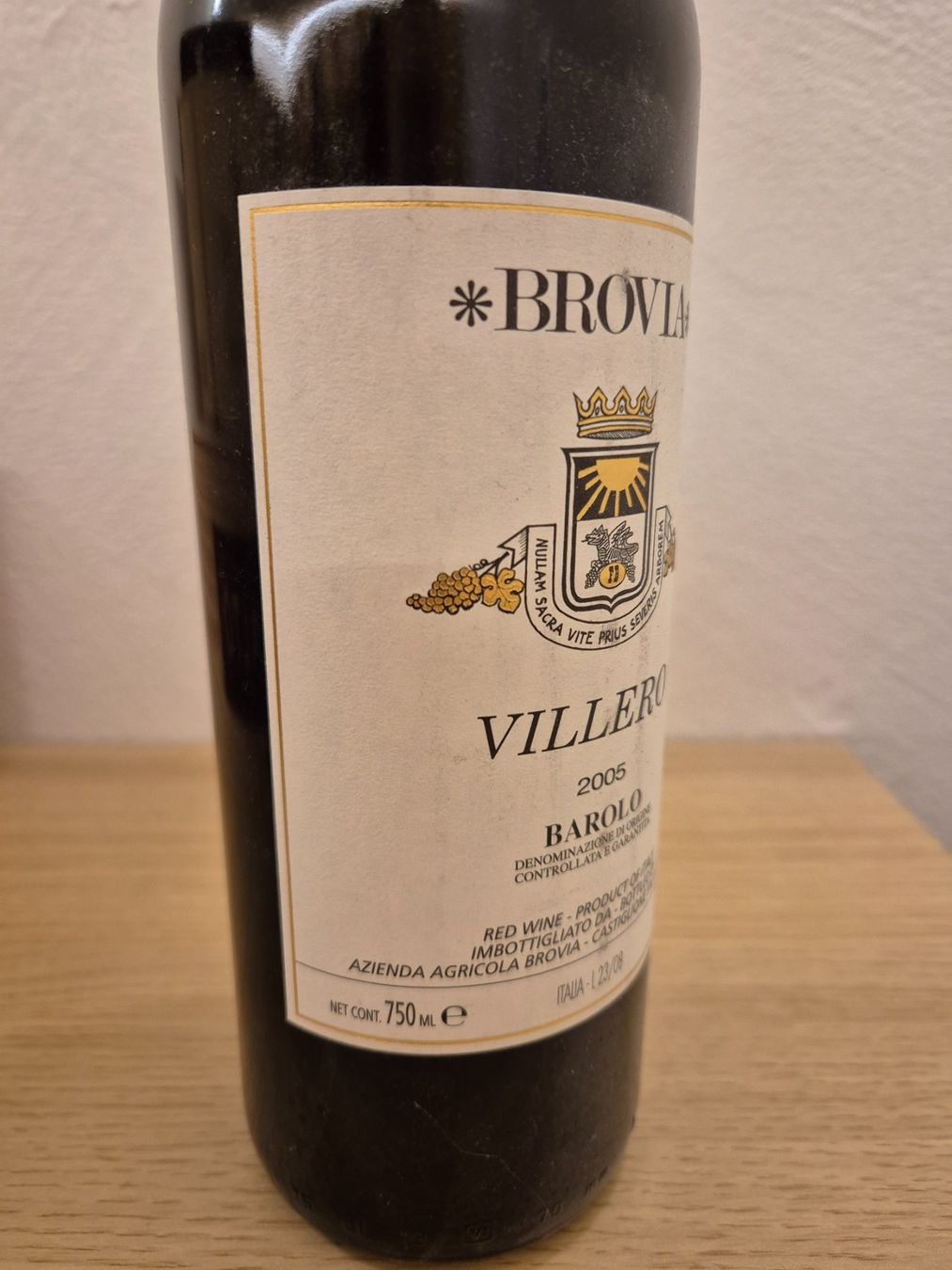 Vino: Barolo Villero 2005 - Brovia – Usato da Dinhard venduto da jacuzzy 2