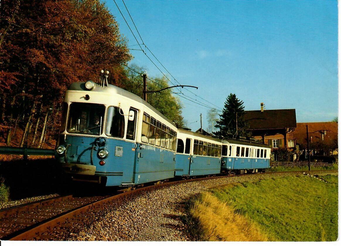 Ansichtskarten: Bern - Worb - Bahnen – Gebraucht aus Hochdorf von Ziegel-16