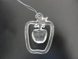 Glasdeko "Apfel"