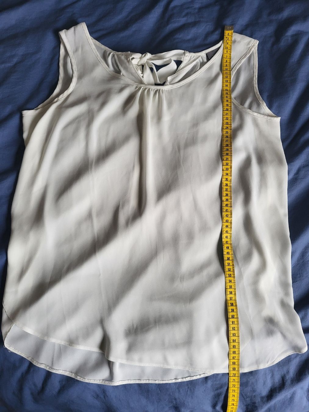 Top: weisse casual chic Top – Usato da Zürich venduto da sahaara01 1