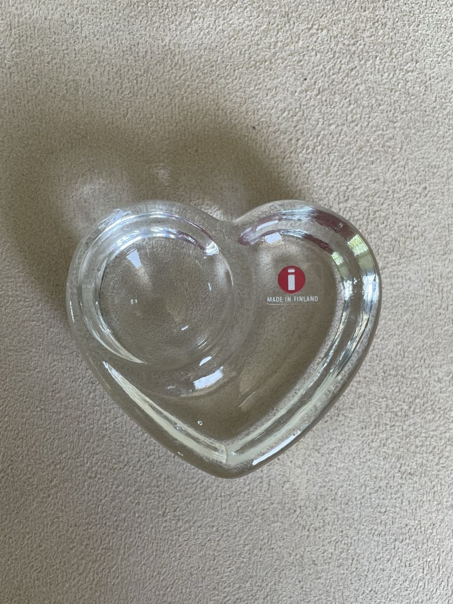 Iittala Altre Stoviglie: Iittala Herz Eierbecher, Klarglas, Top Zustand – Nuovo (secondo la descrizione) da Zürich venduto da vik_isi