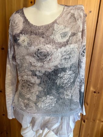 Colloseum Shirt Gr. XL mit Blumenmuster - Top Zustand!