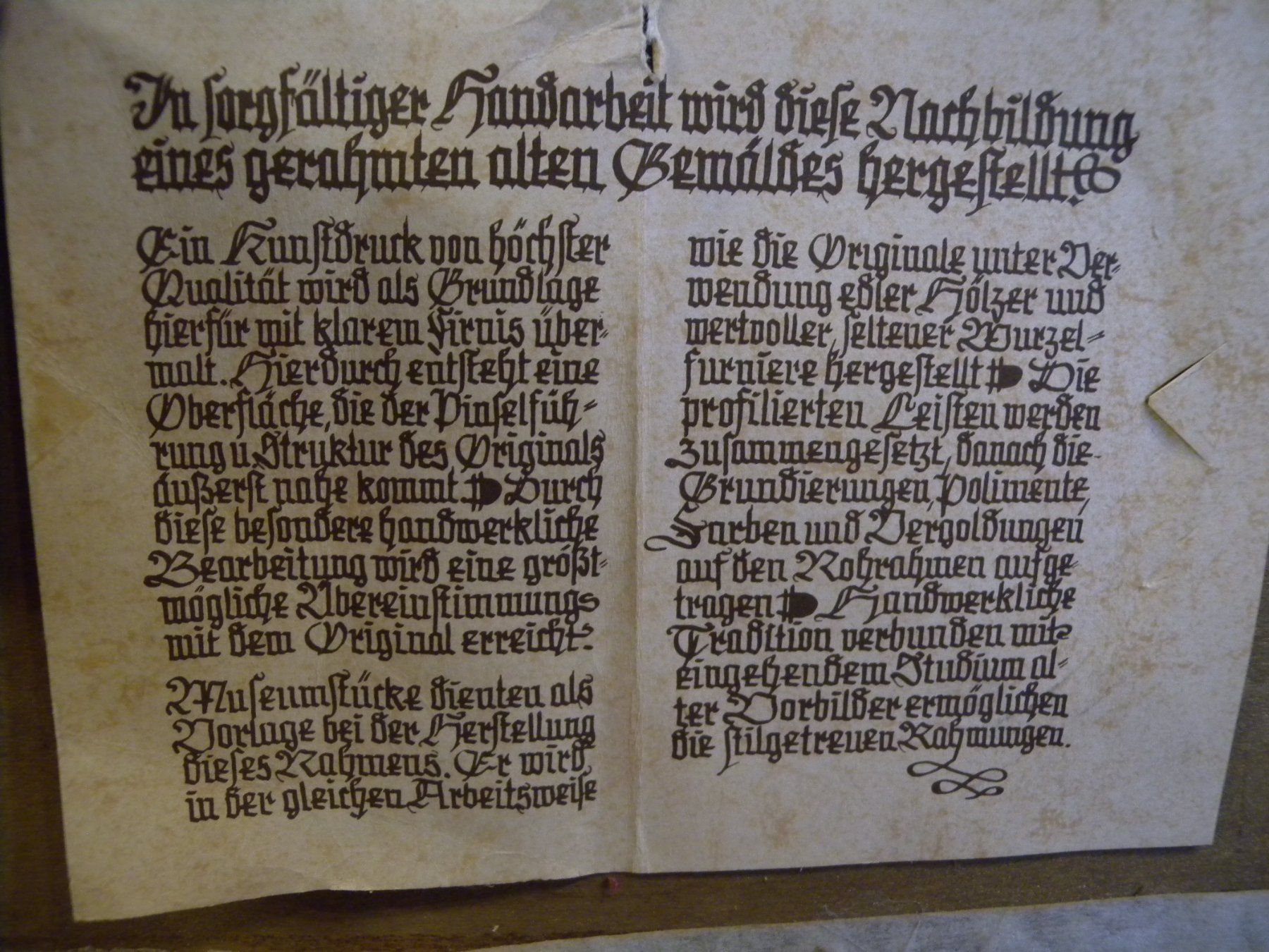 Tableaux: Gemälde de Momper "Sommer" Holzrahmen – D'occasion à Hauenstein par davia72 2