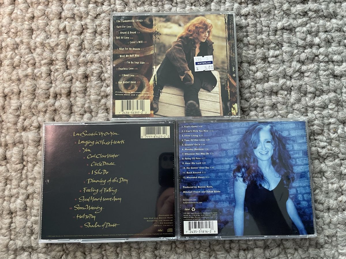 CD: 3x Bonnie Raitt – Usato da Reinach AG venduto da trigger7811 1