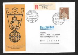 R-FDC 418 ET Wolfenschiessen 18.9.1967 schön illustriert
