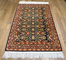 Purer Seidenteppich HEREKE 161*109cm 1 Mio. Knoten pro m2