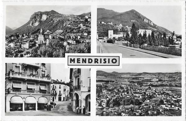 Ansichtskarten: Mendrisio 4 Bilder – Gebraucht aus Olten von clotaldi