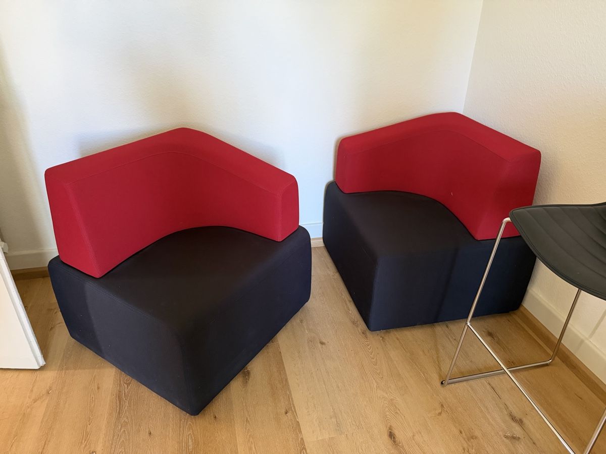 Divani: Steelcase B-Free Sitzwürfel 2x – Usato da Basel venduto da oti_yhq6 1