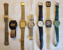 Vintage Uhren Lot Oris Tissot Certina Nivada Casio Quartz