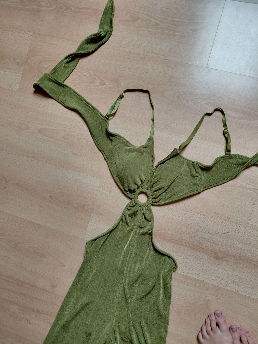 Jumpsuits: Damen Jumpsuit lang hellgrün Grösse S/M  – Neuf (Voir description) à Balsthal par Leila_Luna 1