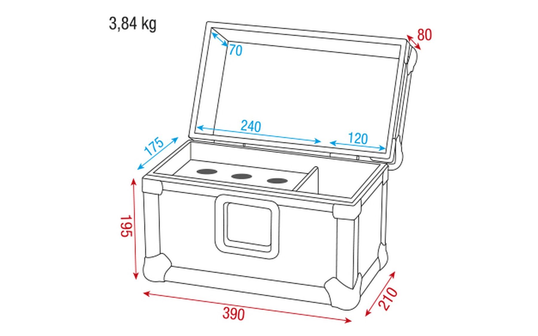 Taschen & Koffer: Flightcase für 6 Mikrofone, Schwarz – Neu und originalverpackt aus Däniken SO von Profog1 2