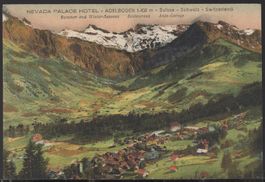 Adelboden  Nevada-Palace Hotel,   Panorama