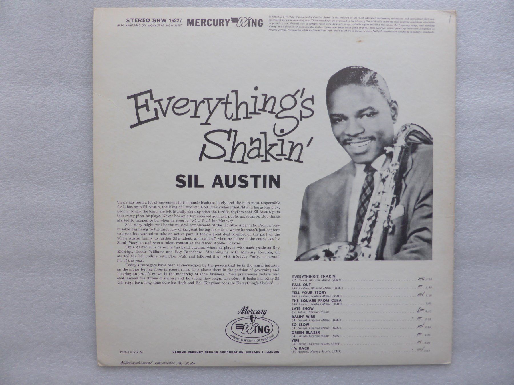 Dischi in vinile: VINYL  LP   SIL AUSTIN – Usato da Küssnacht am Rigi venduto da Sunnestrahl 3