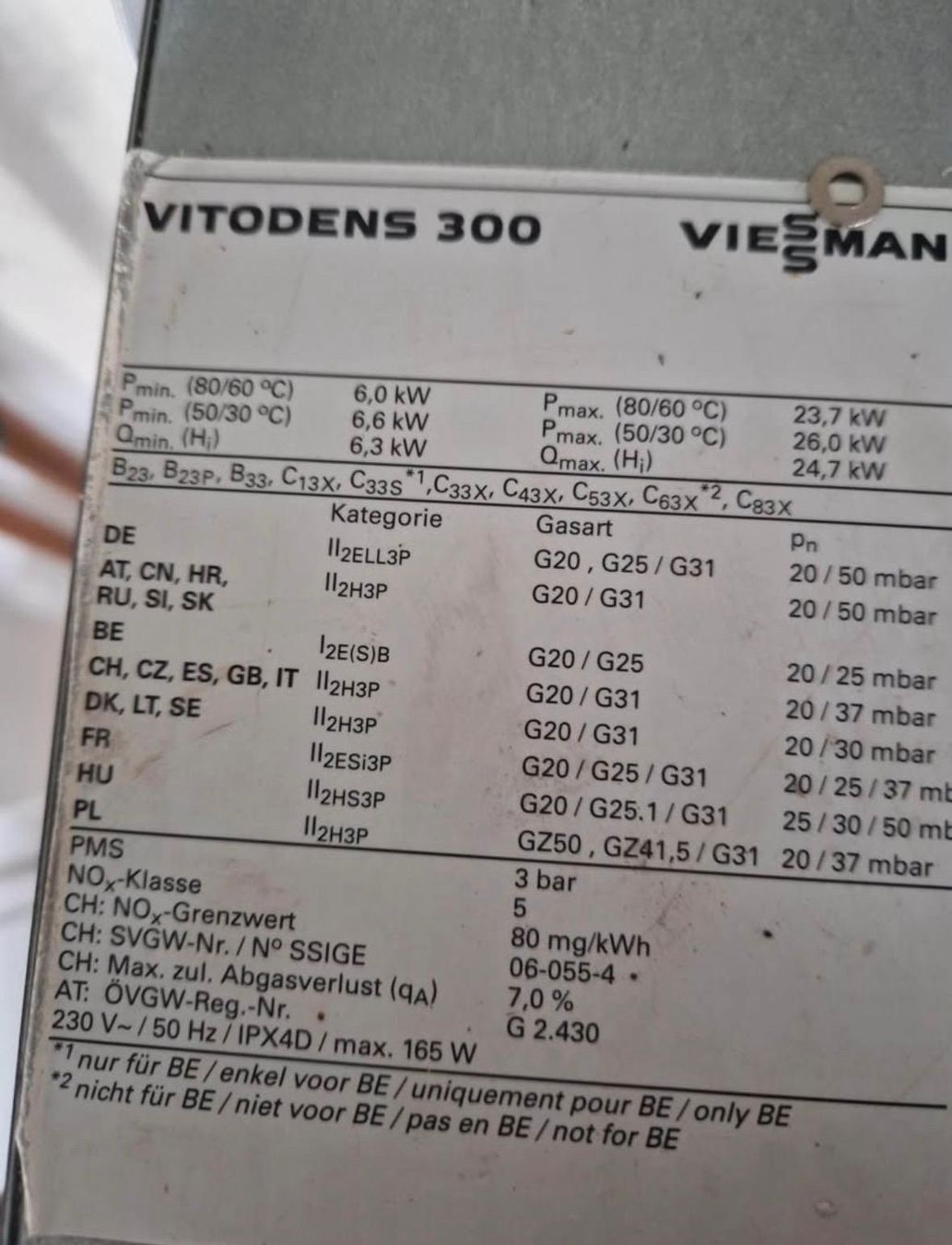 Viessmann Radiatori: Viessmann Heizelement Boiler defekt – Difettoso da Gerlafingen venduto da UEHA2 8