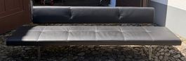 Elegante Walter Knoll Foster 510 Sitzbank, Leder schwarz