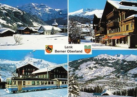 Ansichtskarten: LENK Montreux-Oberland-Bahn – Gebraucht aus Jona von philajona