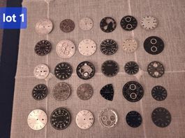 lot de cadrans Hamilton ( 30 pcs)