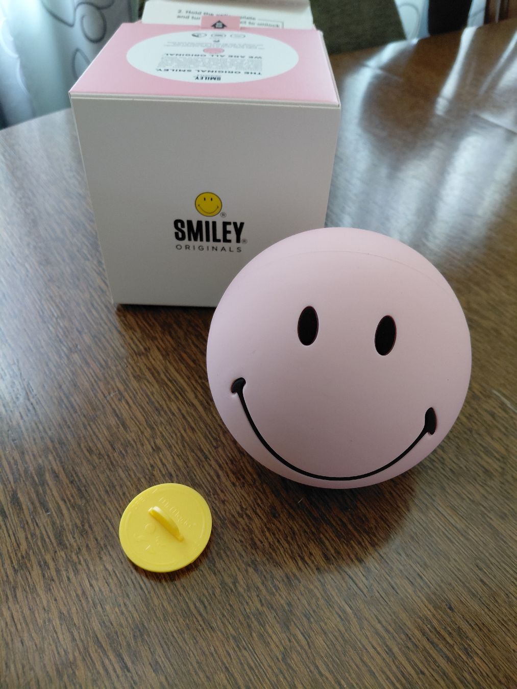 Lampes: Smiley Lampe pink neu und originalverpackt – Neuf avec emballage d'origine à Wynigen par haexji01 2