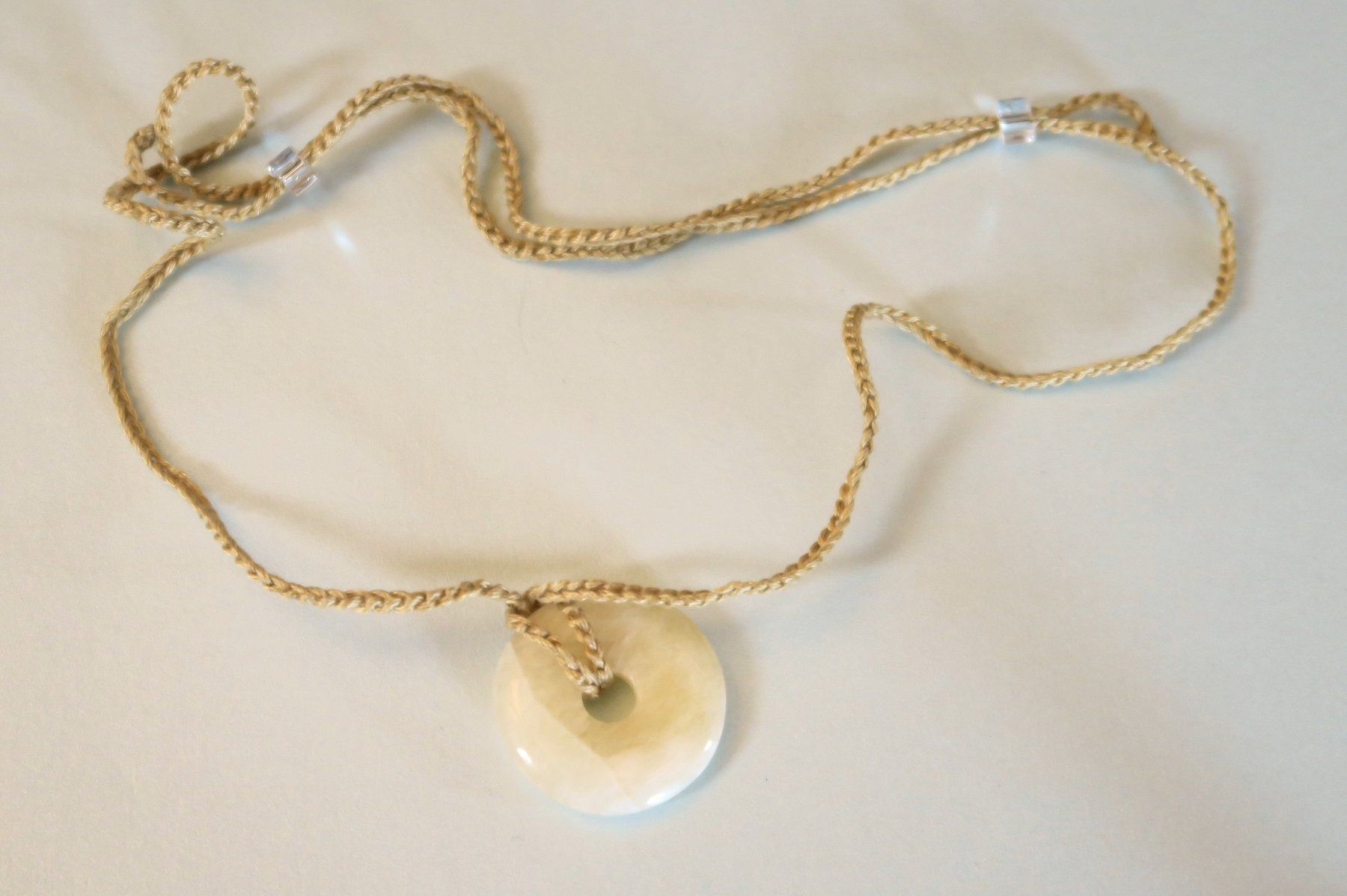 Catenine: Kette Calcit Donut – Nuovo (secondo la descrizione) da Brittnau venduto da marlenestone 4