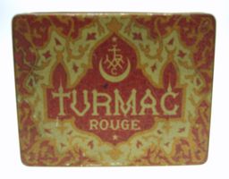 100 er Blech Zigarettendose rouge Turmac Zürich-Seebach