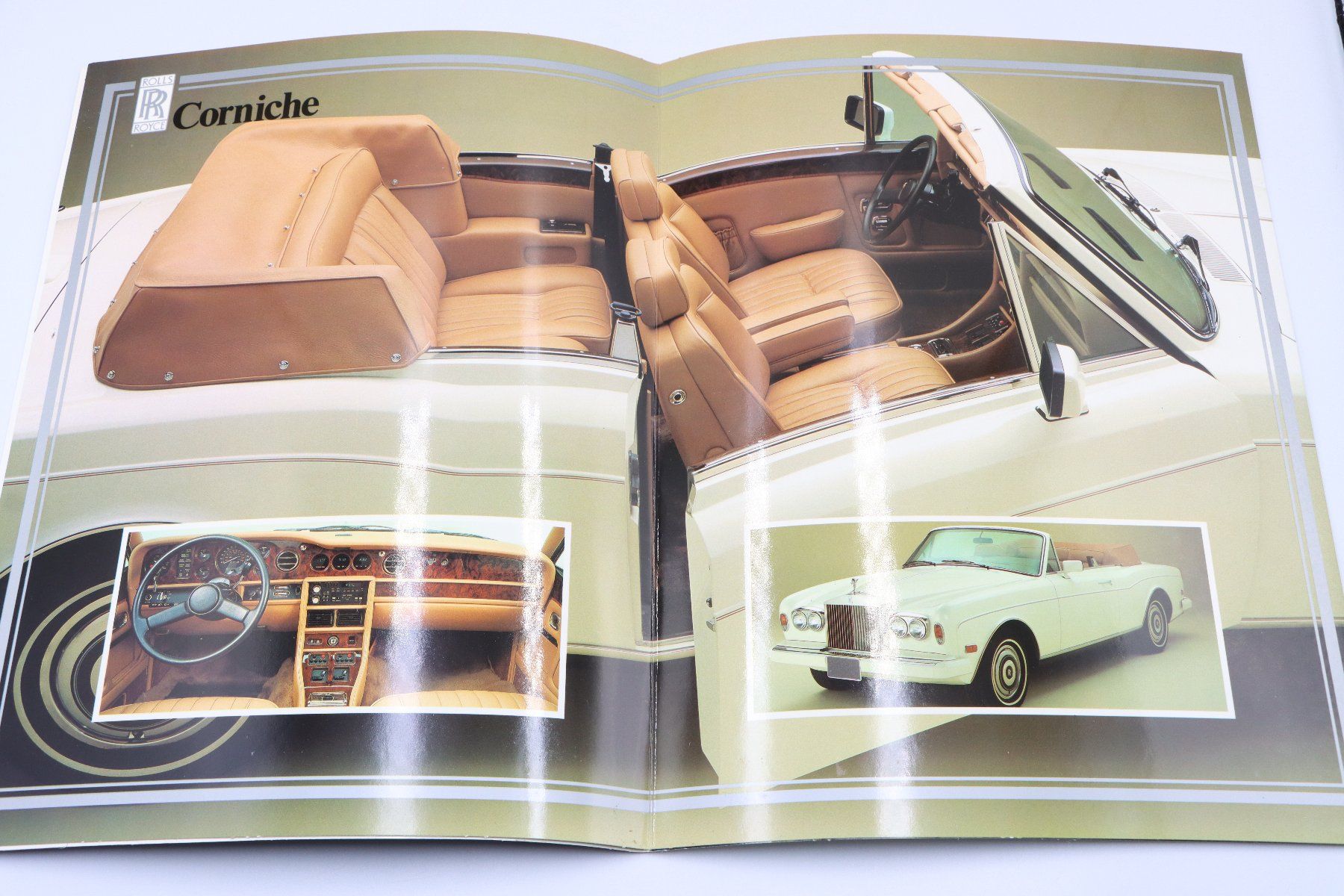 Rolls-Royce Documenti: Rolls Royce Corniche / Silver Spur & Spirit 1988 Prospekt – Usato da Bühl b.Aarberg venduto da Collectorpassions 3