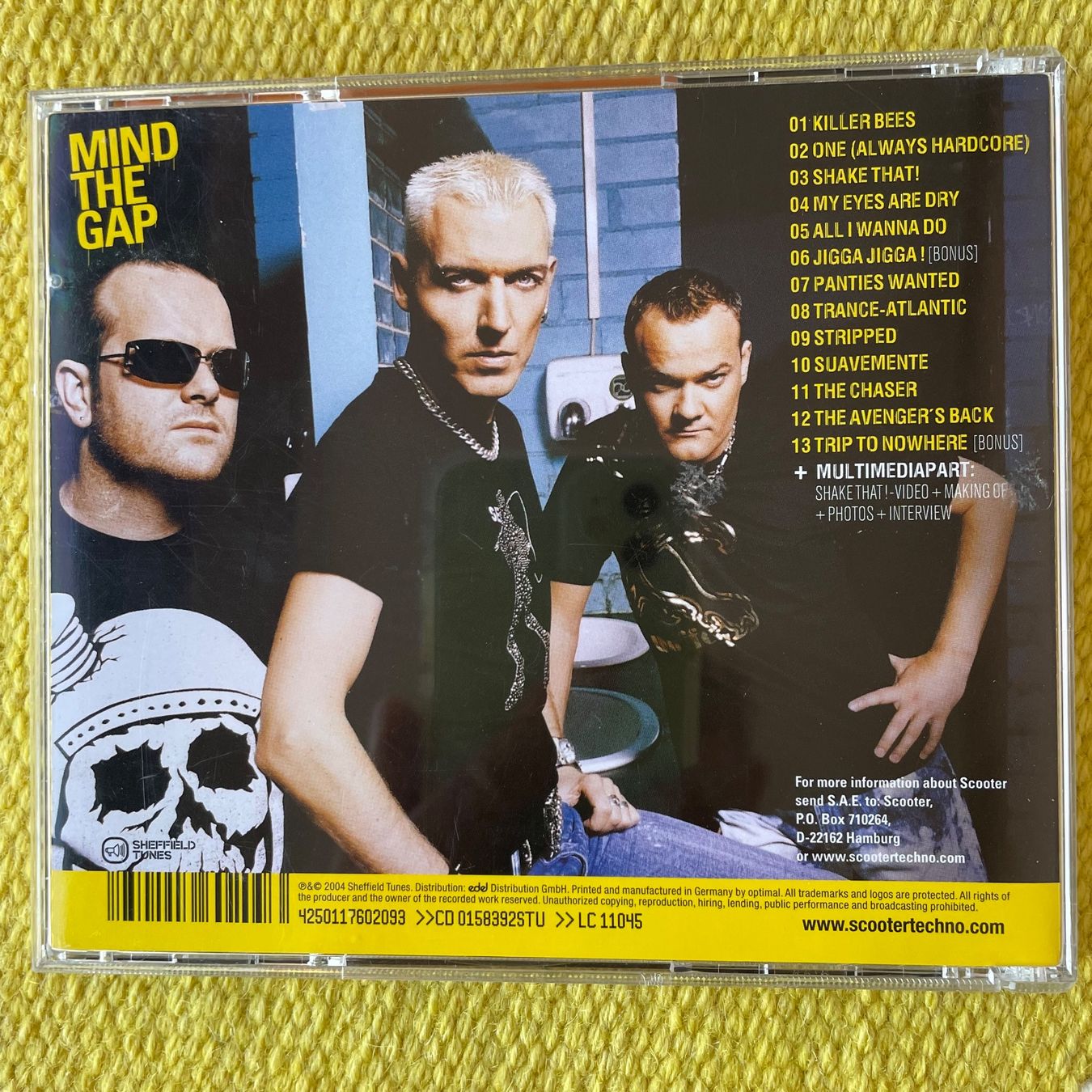 CDs: SCOOTER-MIND THE GAP – Gebraucht aus Rorschacherberg von CD-Roli 1