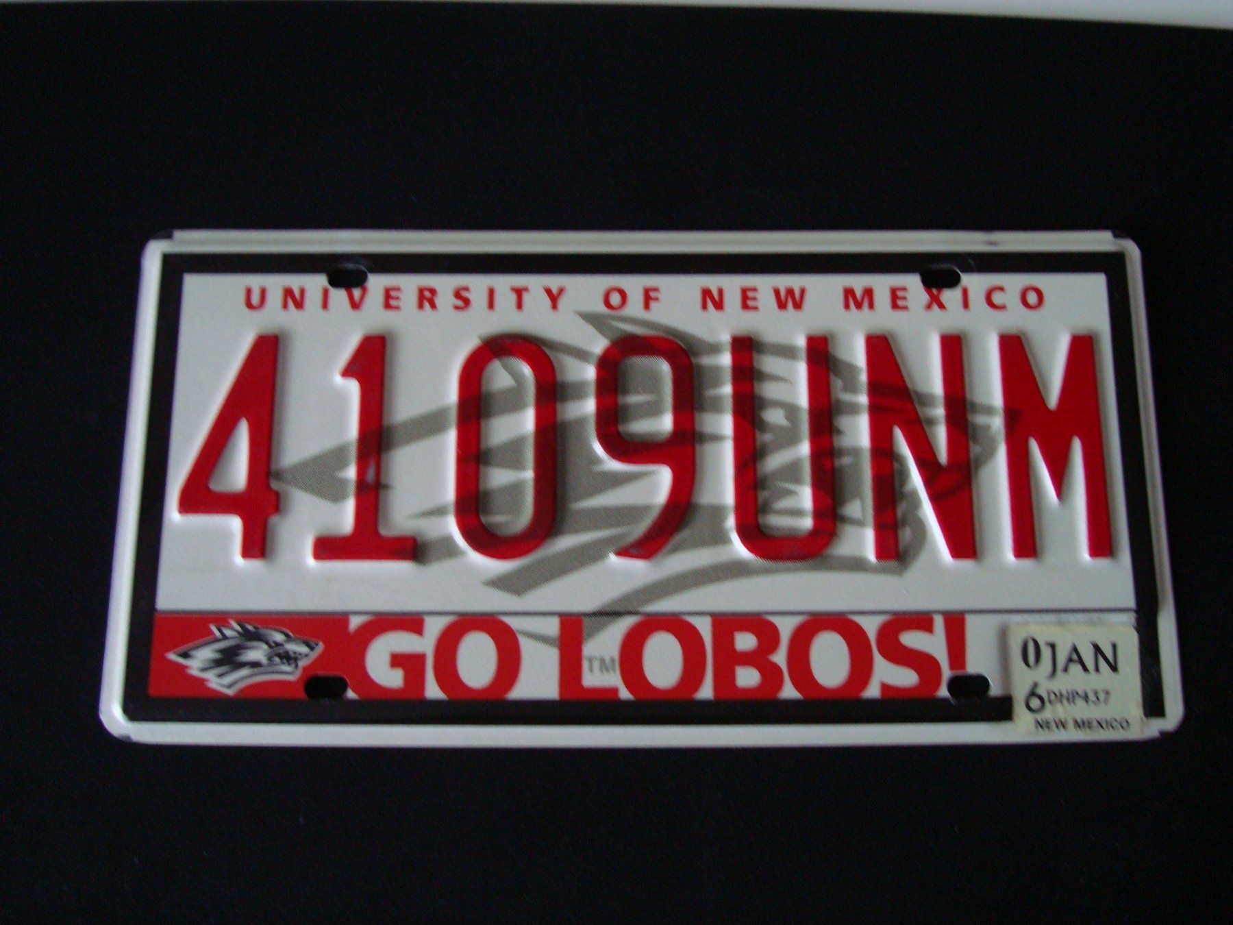 Schilder: NEW MEXICO 4109UNM – Gebraucht aus Scherz von 5246