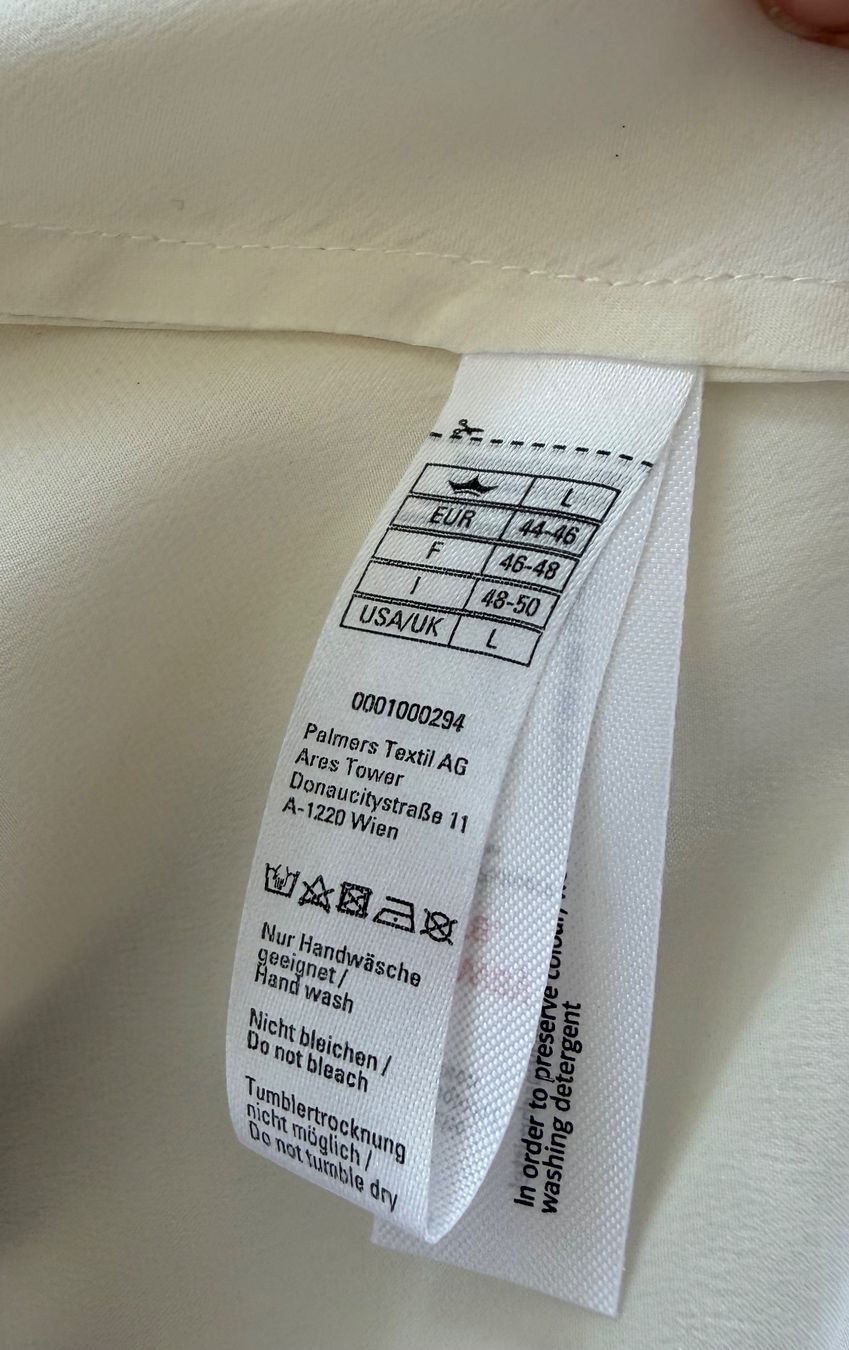 Top: Palmers Seide Top Gr.L – Usato da Unterägeri venduto da Jutka_04 2