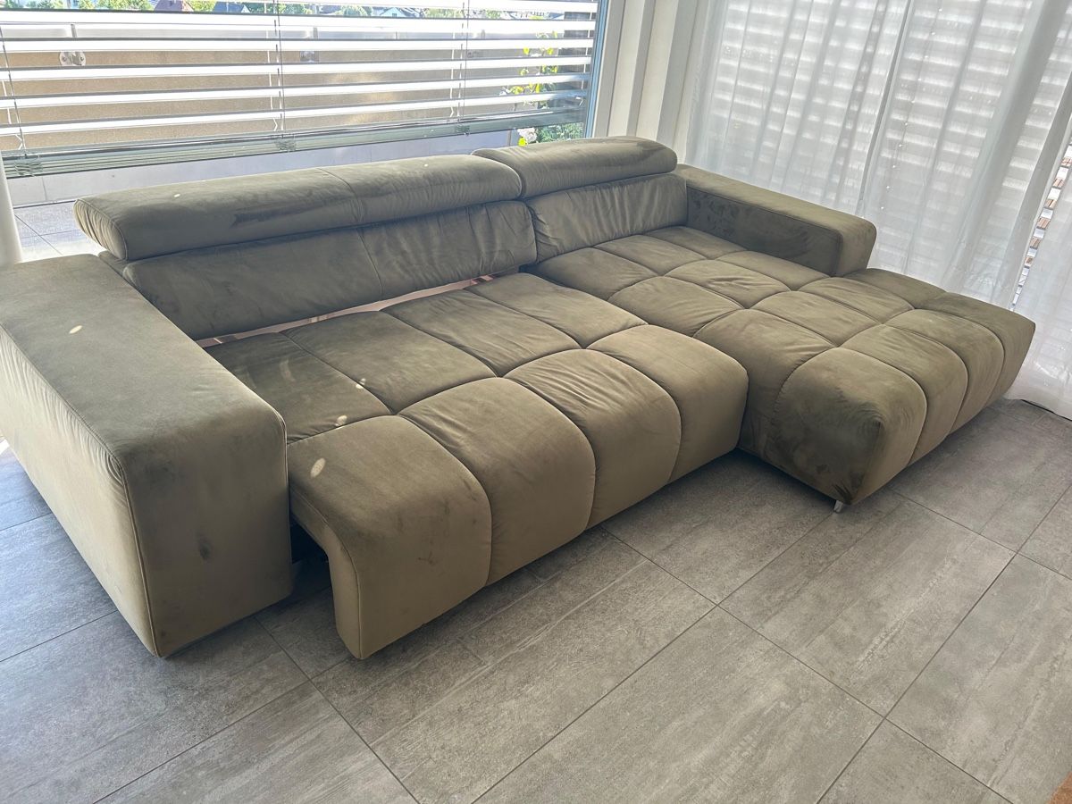 Sofas: Ecksofa olivgrün – Gebraucht aus Gelterkinden von Kikierenda 5