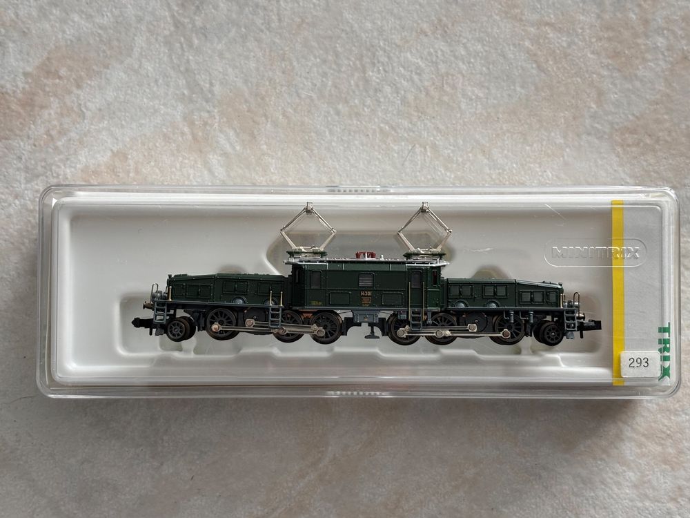 Trix Modelleisenbahnen: Minitrix 12672 Elok Kroko 14301 SBB – Neu (gemäss Beschreibung) aus Hauterive NE von eriamch