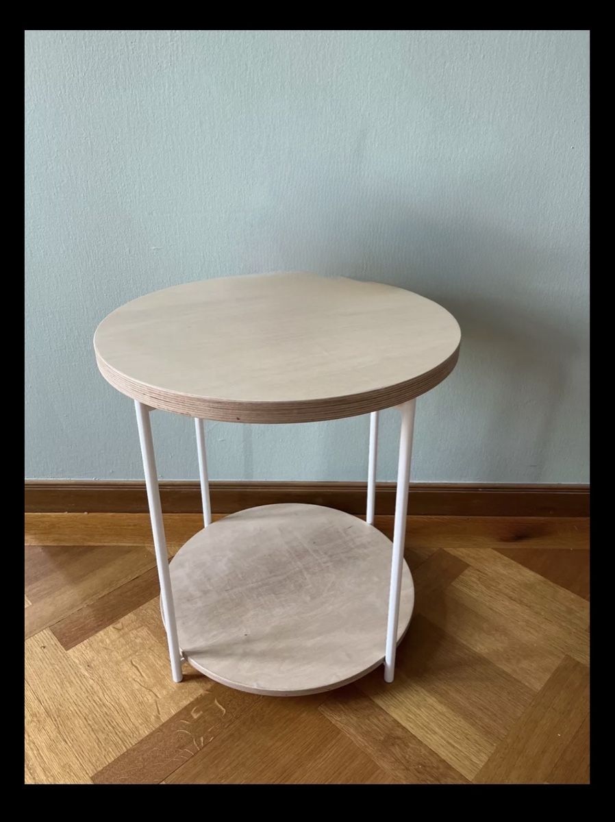 Comodini: Side round table with metal frame – Nuovo (secondo la descrizione) da Bonstetten venduto da AmAndre