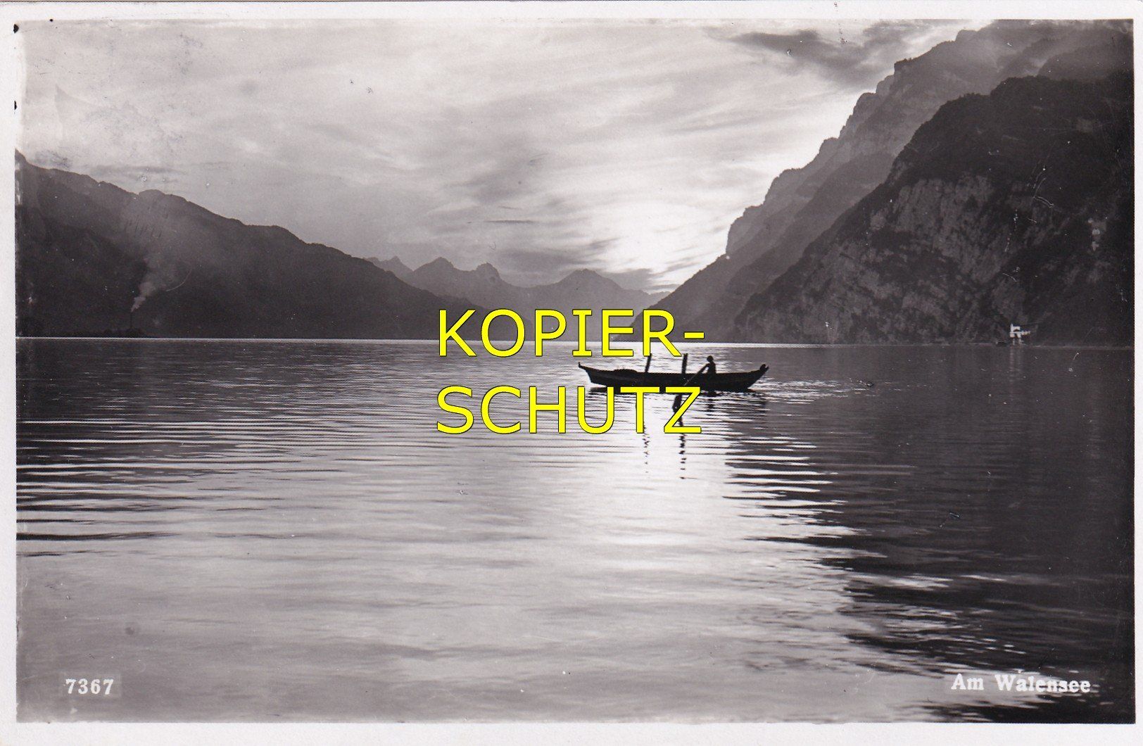 Cartoline postali: Am Walensee /mp – Usato da Hombrechtikon venduto da Rudolf07