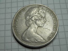 Australien 20 Cent, 1967