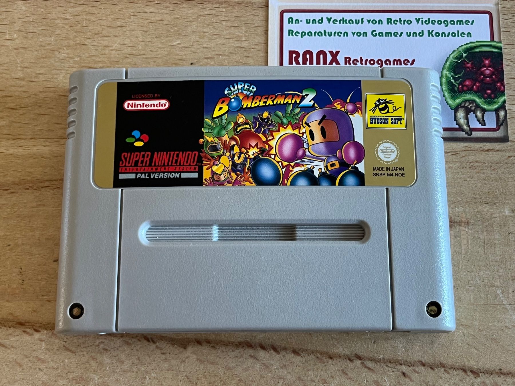 Nintendo Spiele: Super Bomberman 2, SNES, PAL, Modul, original – Gebraucht aus Thalwil von ranx