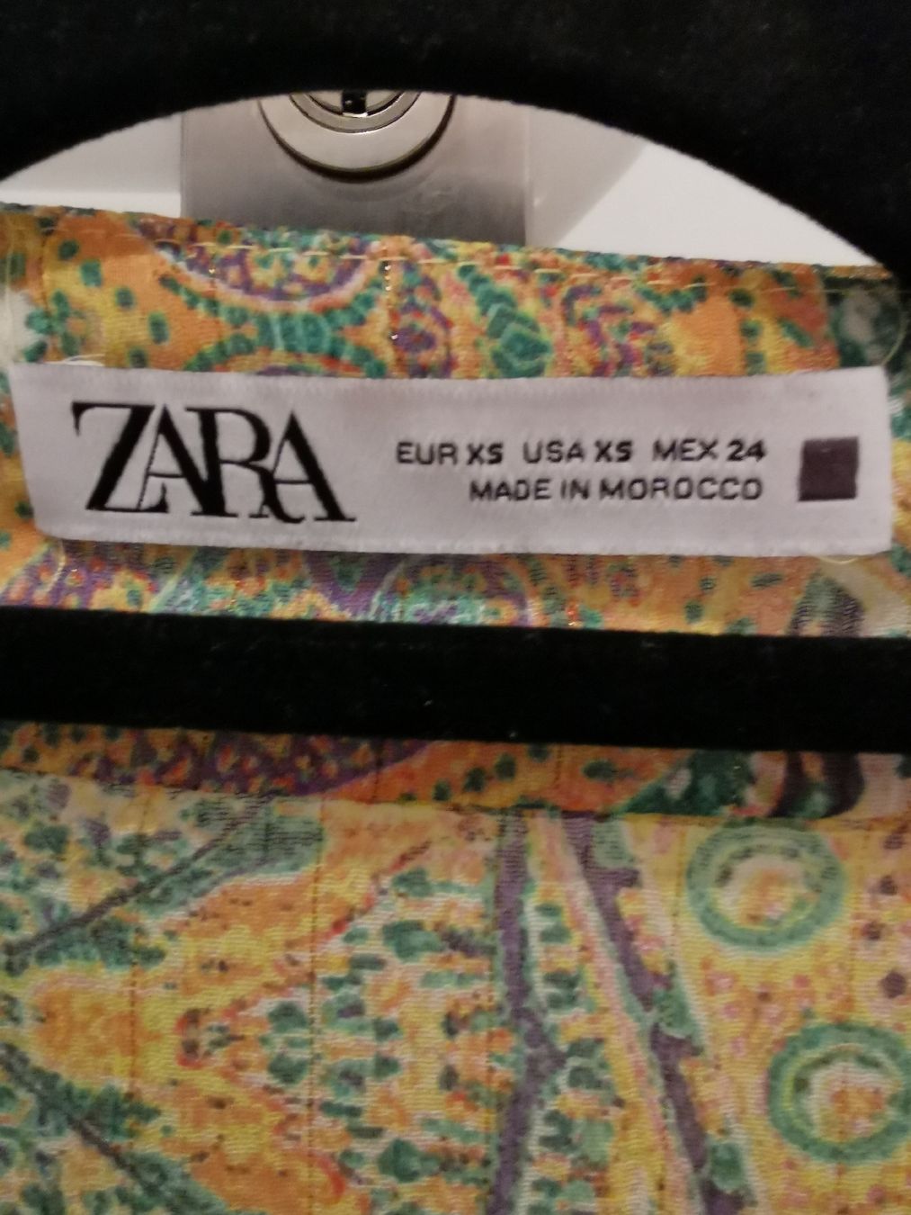 Zara Camicette: ZARA Bluse Paisley Muster Grösse XS  – Nuovo (secondo la descrizione) da Ibach venduto da wave99 1