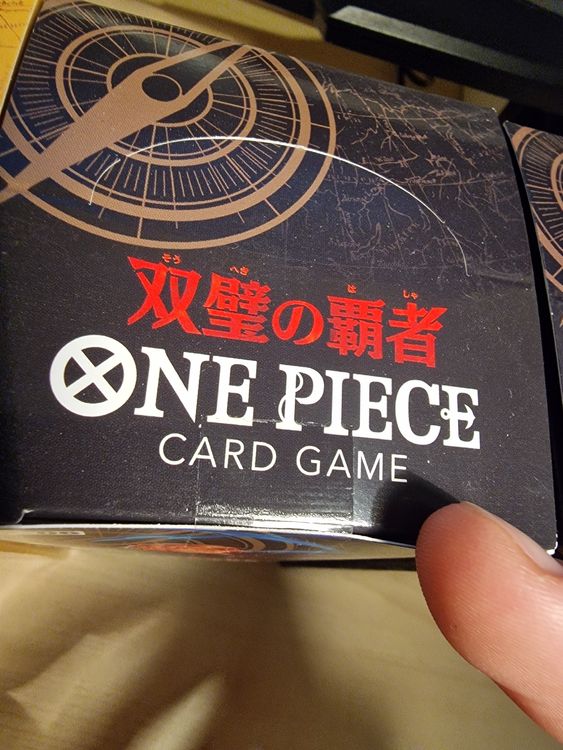 7x One Piece Kartenspiel Booster Box Display OP-03, 4, 6 JP 2