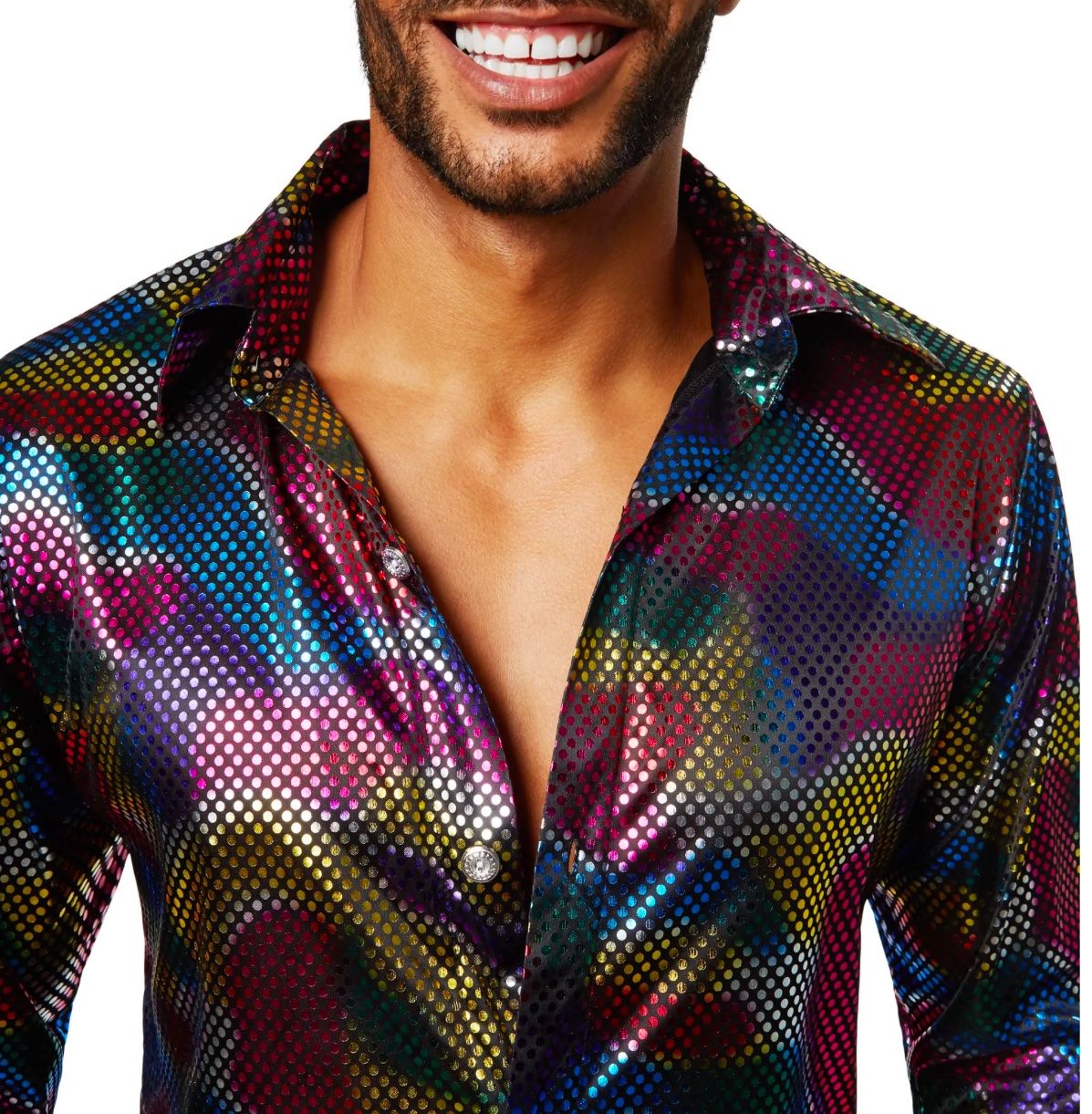 Costumi: Herrenkostüm Disco King Grösse L – Nuovo (secondo la descrizione) da Necker venduto da liq24 2