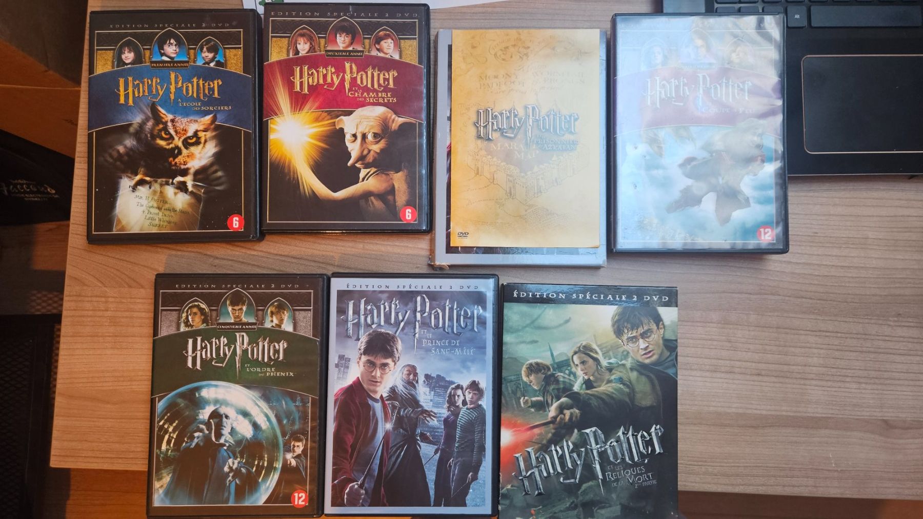 Tutti i DVDs: DVD Harry Potter – Usato da Pâquier-Montbarry venduto da cha_f78q