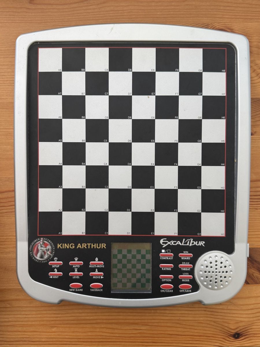 Giochi: Elektronisches Schachspiel / Schachcomputer - Excalibur – Usato da Baar venduto da melanielu 1
