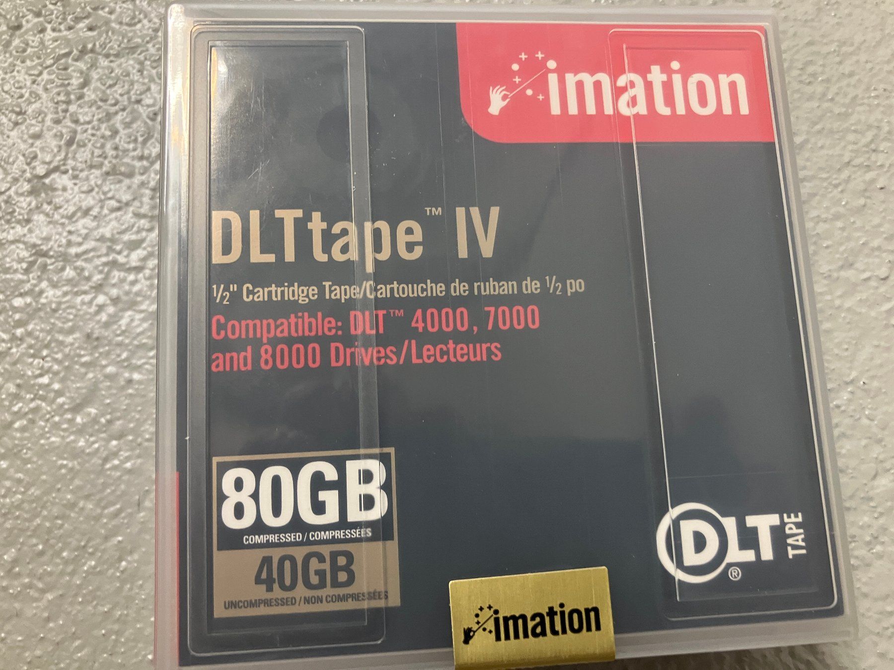 Dischi rigidi: Imation DLTtape IV 80GB 40GB Datenträger neu – Nuovo e nell'imballaggio originale da Wetzikon ZH venduto da Herbi_58