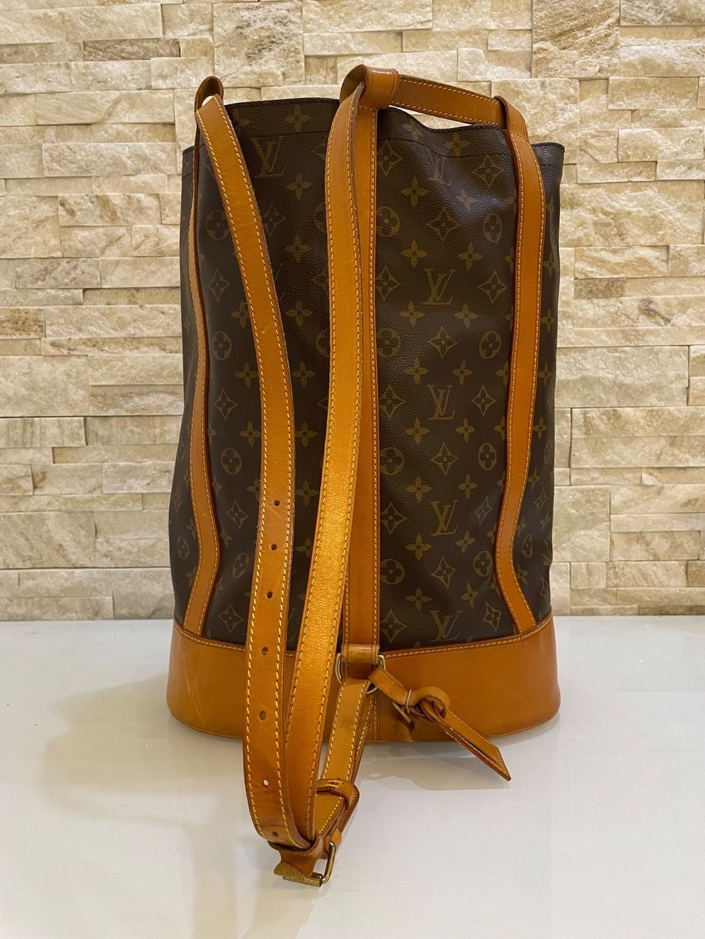 Louis Vuitton Borse da donna: Louis Vuitton Randonnée Canvas - Nr. 55 – Usato da Hittnau venduto da LuxAndMore 2