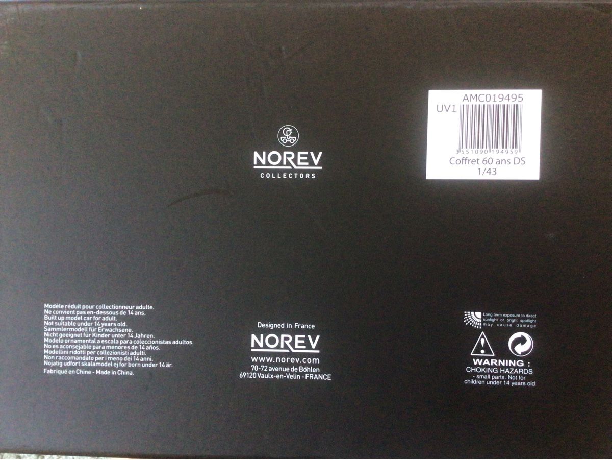 Norev Modellautos: Coffret 60 ans DS série limitée – Neu und originalverpackt aus Liebefeld von PoloLePoulpe 4