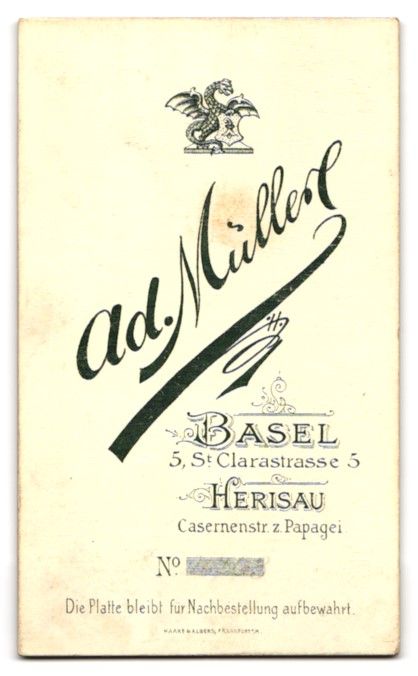 Fotografie &  Plakate: Fotografie Ad. Müller, Basel, St. Clara – Gebraucht aus Berlin von bartko-reher 1