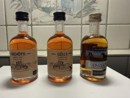 Langatun Bourbon  Whisky 1 x 5 cl 2 x 5 cl Bschötti Landluft