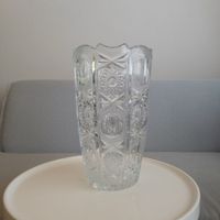 60er Jahren/ Deutschland / Grosse Echt Bleikristallvase 30cm