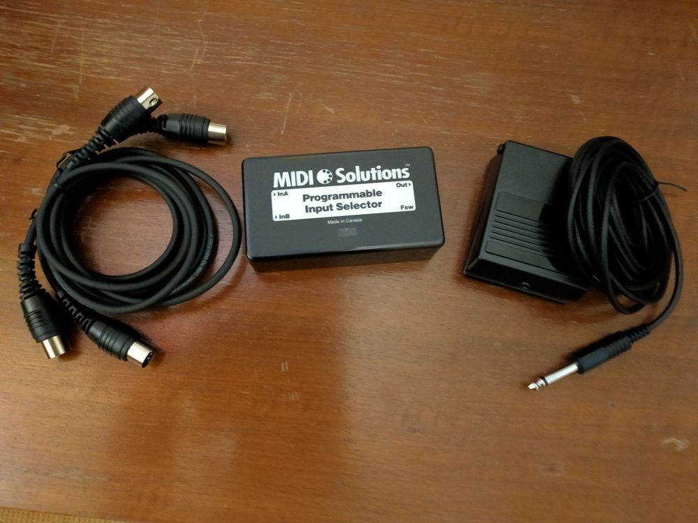 MIDI Solutions Programmable Input Selector inkl. Zubehör (Neu (gemäss ...