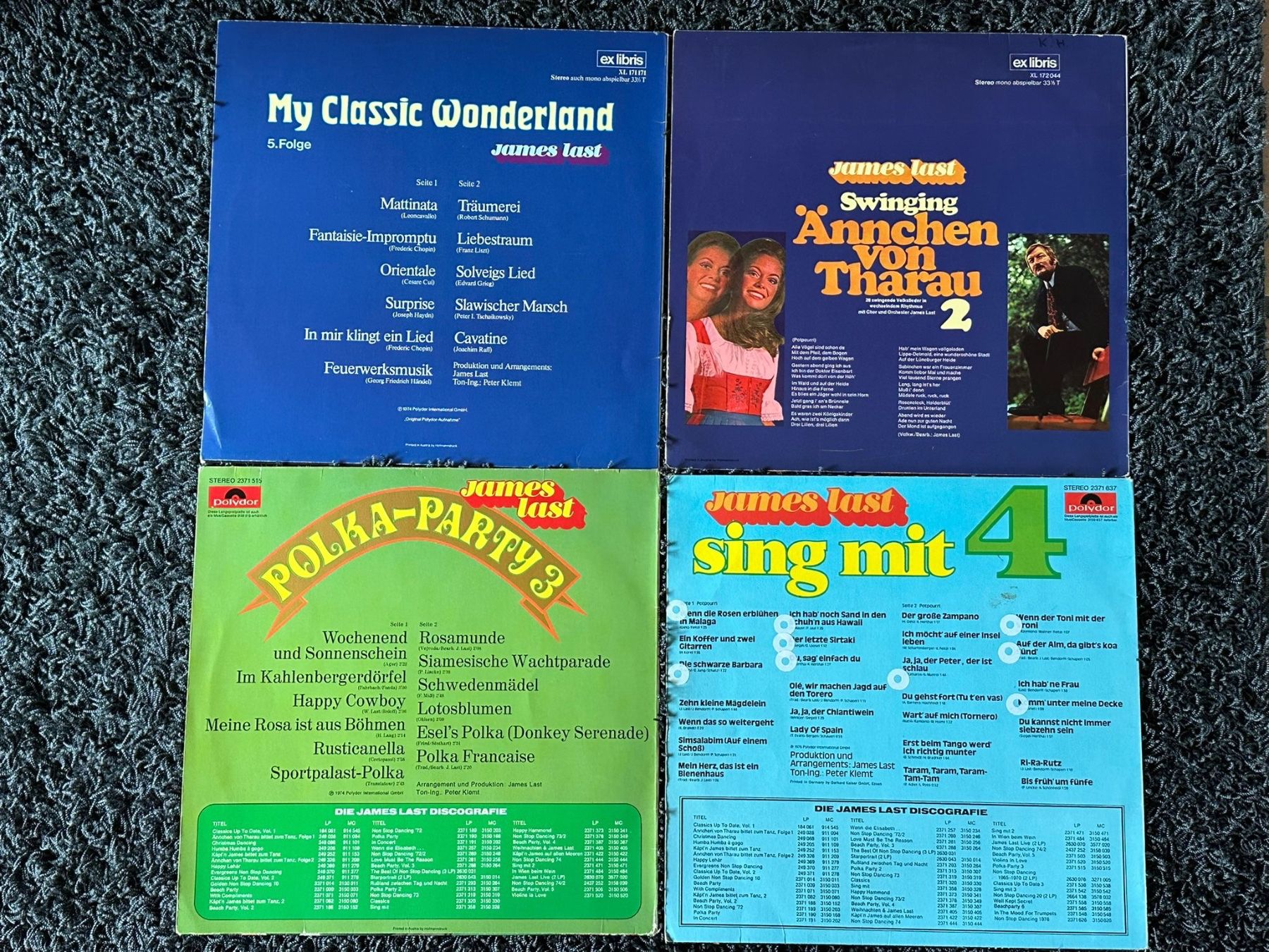Dischi in vinile: James Last / 4 LP gemäss Bilder – Usato da Zürich venduto da jimmy_12 1