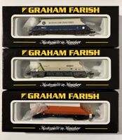 Graham Farish Güterwagen 3. Stk., neuwertig in OVP