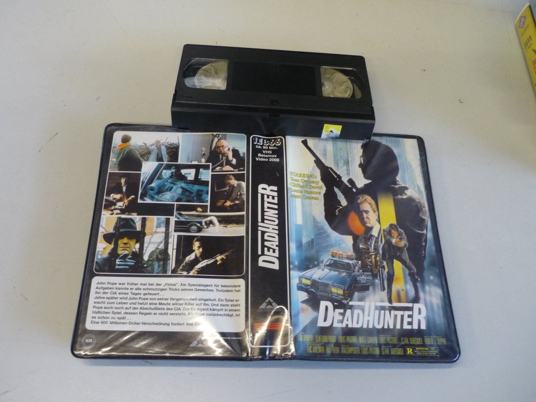 Tutti i VHS: VHS Erstausgabe - Action - Deadhunter – Usato da Beringen venduto da Flatretriever
