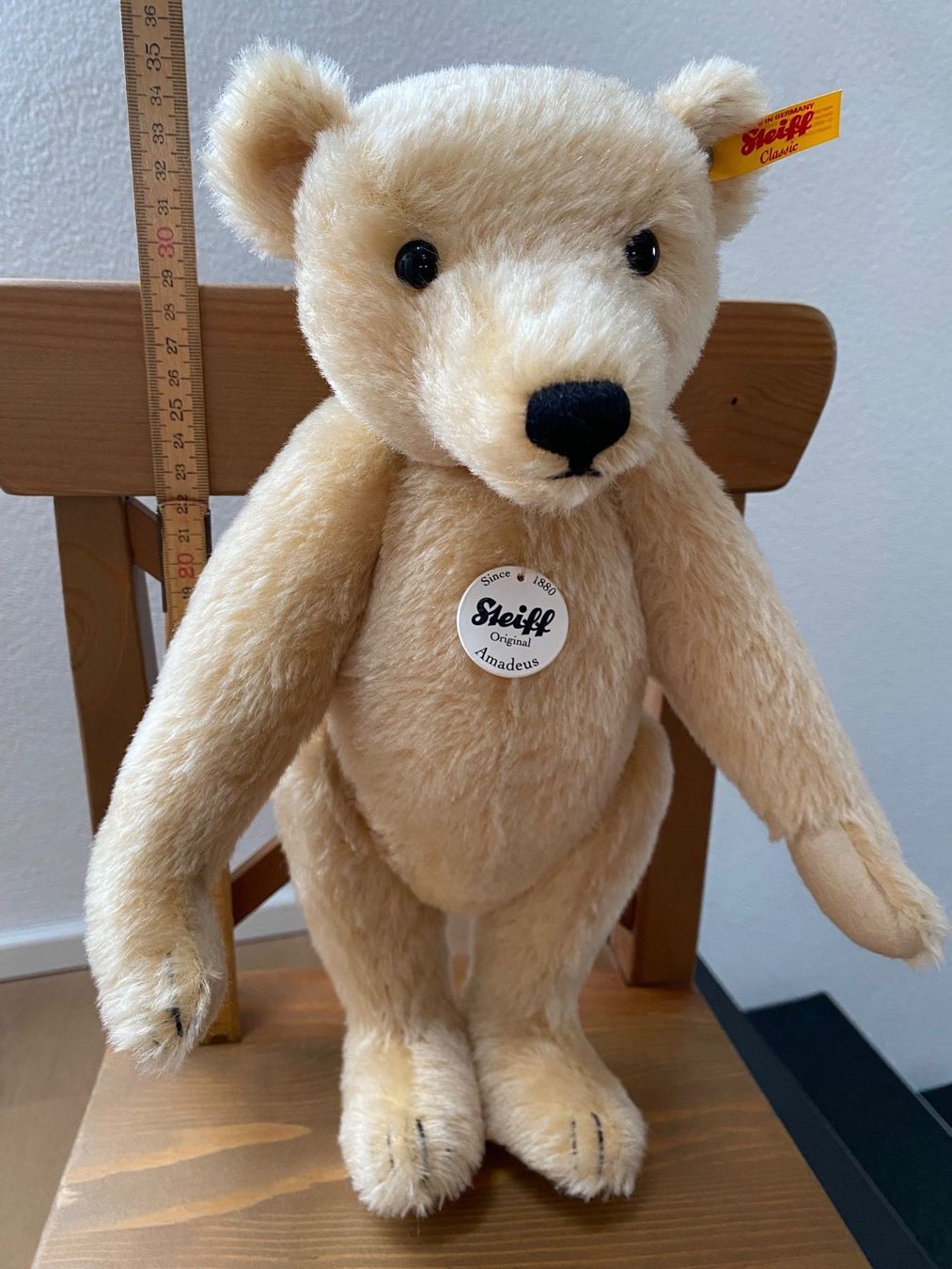 Steiff Giocattoli: Teddybär Steiff Amadeus 36 cm – Usato da Hinteregg venduto da VeraZ 3